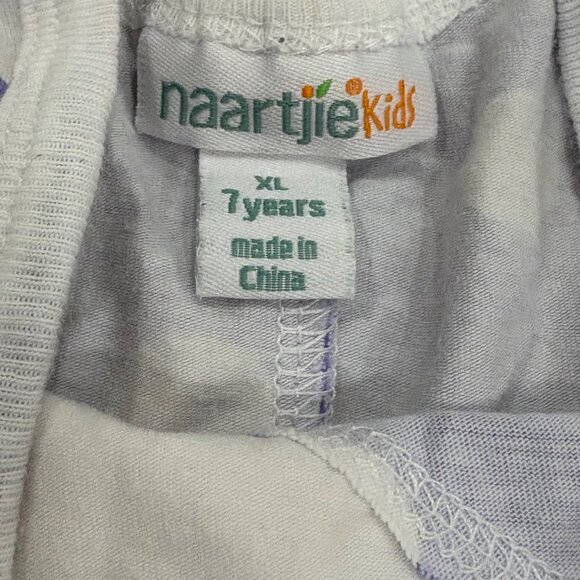 Naartjie Kids Patchwork Shirt XL 7 Years Floral & Polka Dot Cotton Blend - Picture 3 of 4